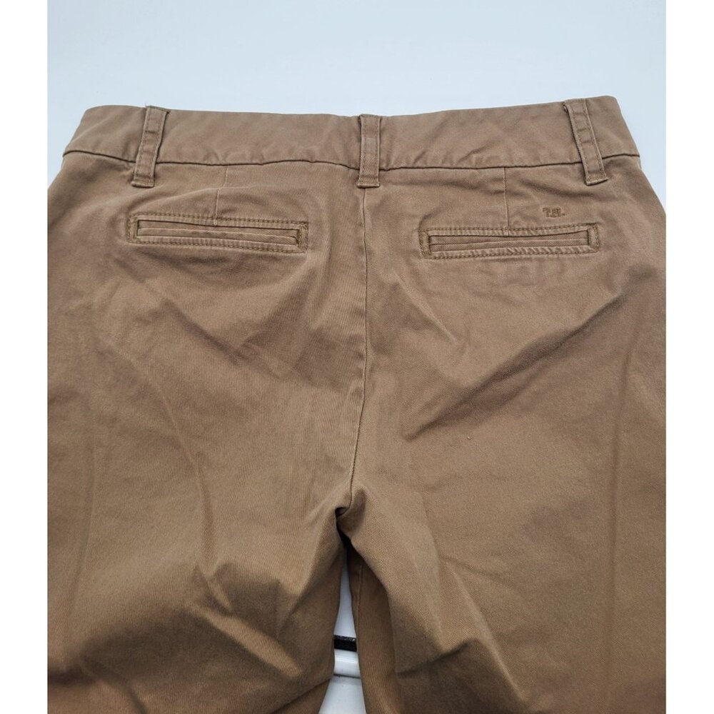 Tommy Hilfiger Womens SZ 8 Cropped Capri Tan Khaki Pants y2K preppy - Picture 10 of 10